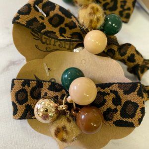 LEOPARD HAIR TIE NEW